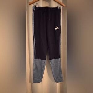 Adidas men’s small navy and Gray Joggers